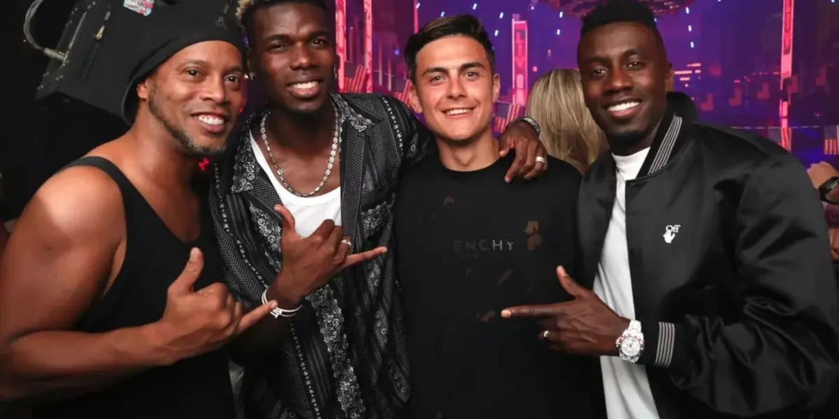 Faltou apenas Neymar na luxuosa festa de Ronaldinho Gaúcho