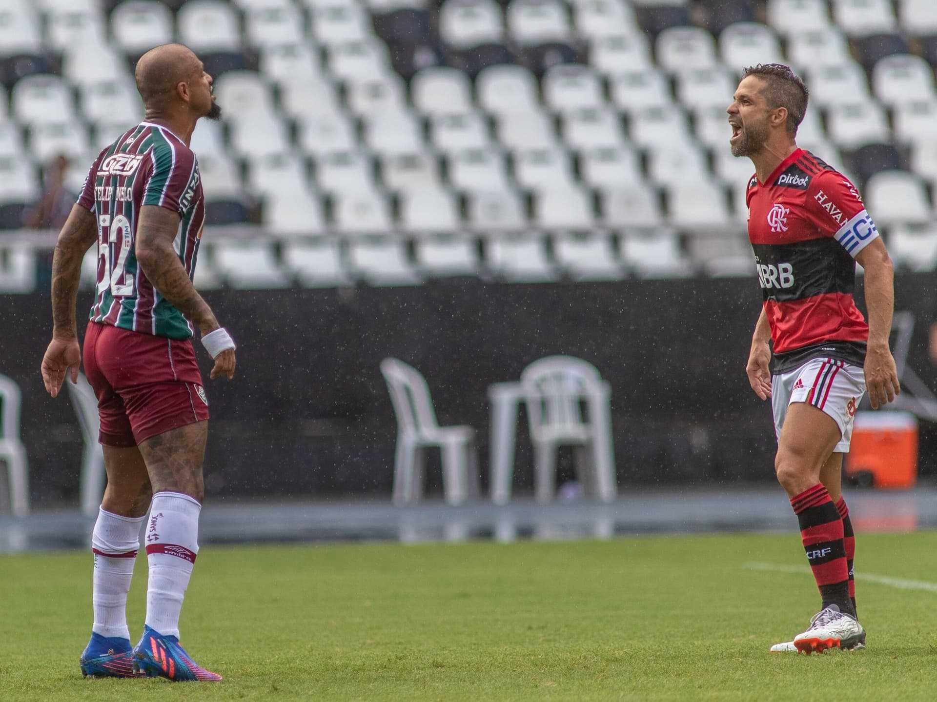 Fato ocorreu no FlaxFlu deste último domingo