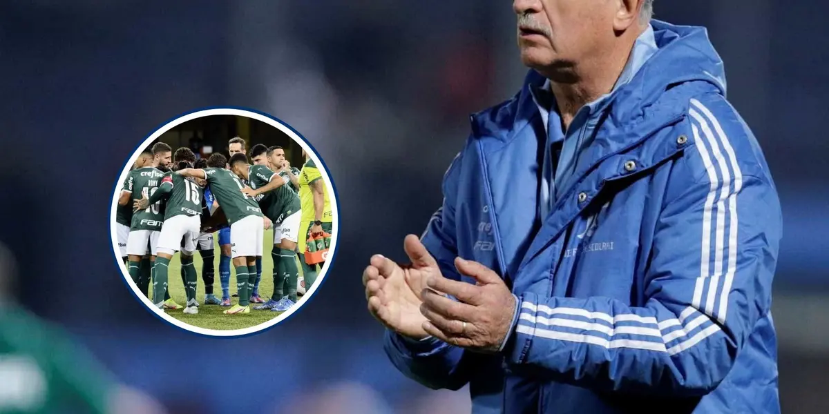 Felipão em destaque pelo Palmeiras