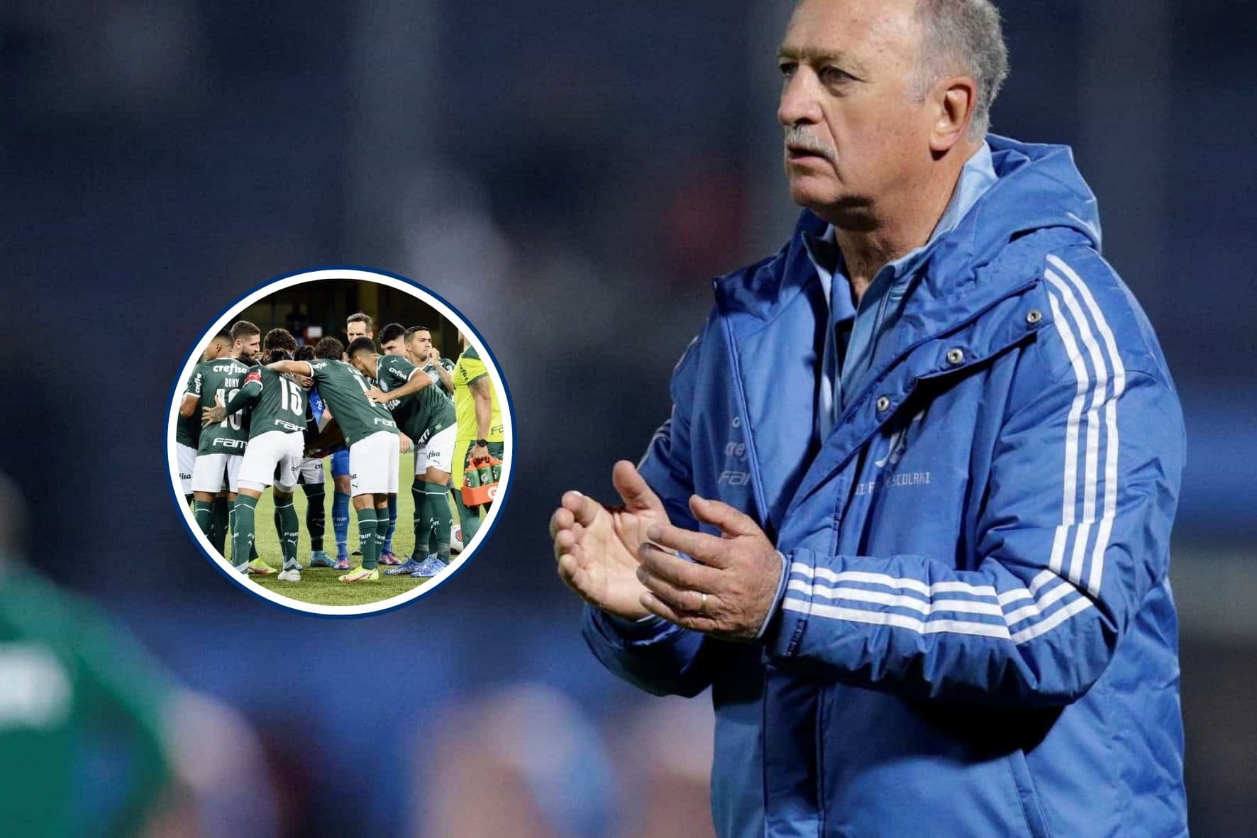 Felipão em destaque pelo Palmeiras