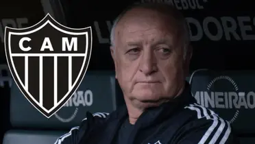 Felipão no banco de reservas do Mineirão