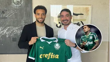 Felipe Anderson com Leonardo Holanda e Dudu ao lado