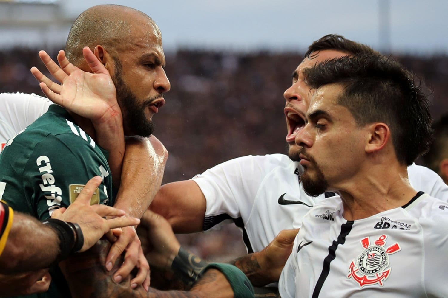 Felipe Melo está de saída do Palmeiras