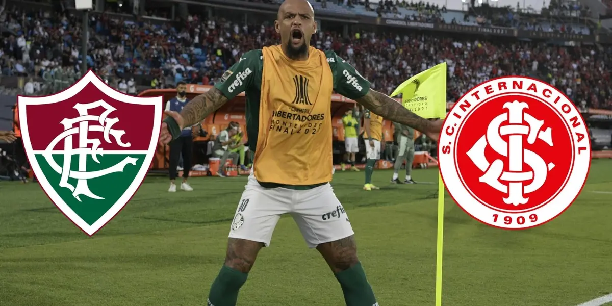 Felipe Melo já teria clubes em sua espera para 2022 caso o Pitbull não permaneça no Palmeiras