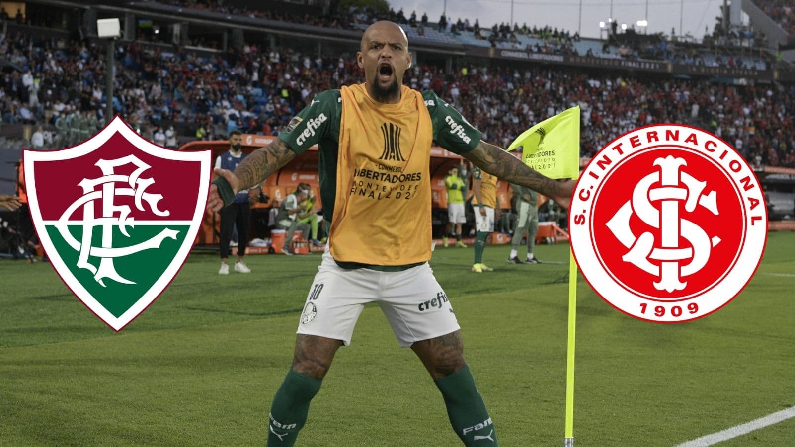 Felipe Melo já teria clubes em sua espera para 2022 caso o Pitbull não permaneça no Palmeiras