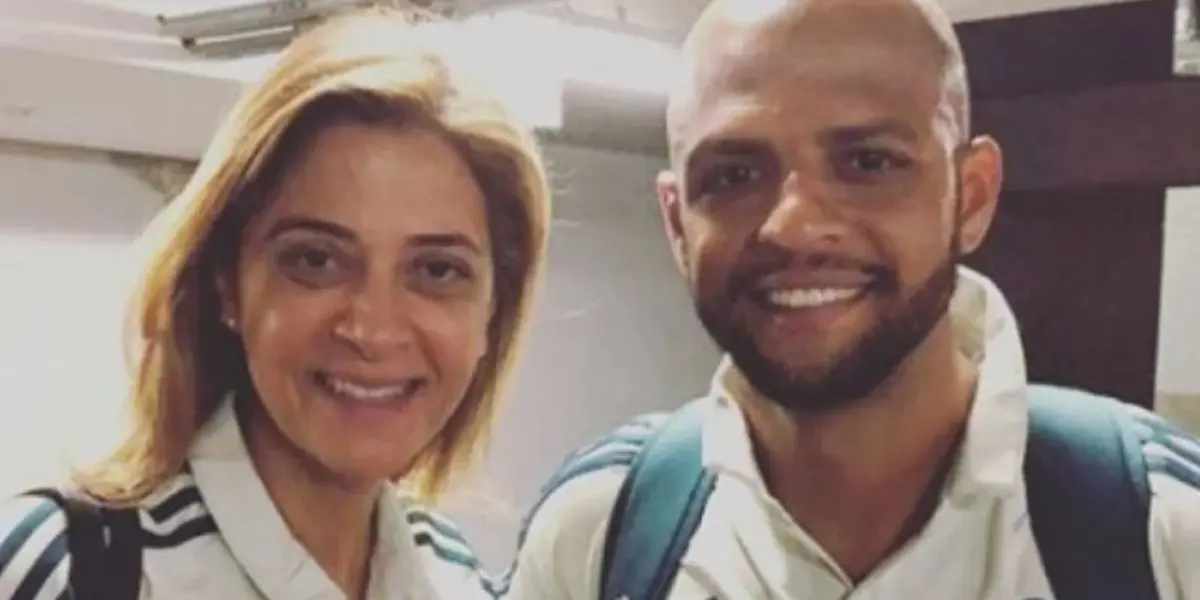 Felipe Melo manda recado nada gentil para nova presidente do Palmeiras que o mandou embora
