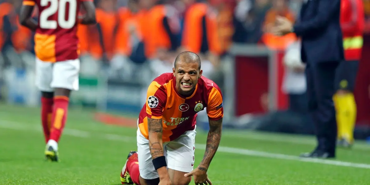 Felipe Melo não continuará no Palmeiras em 2022 e pode voltar ao Galatasaray para se reencontrar como ídolo