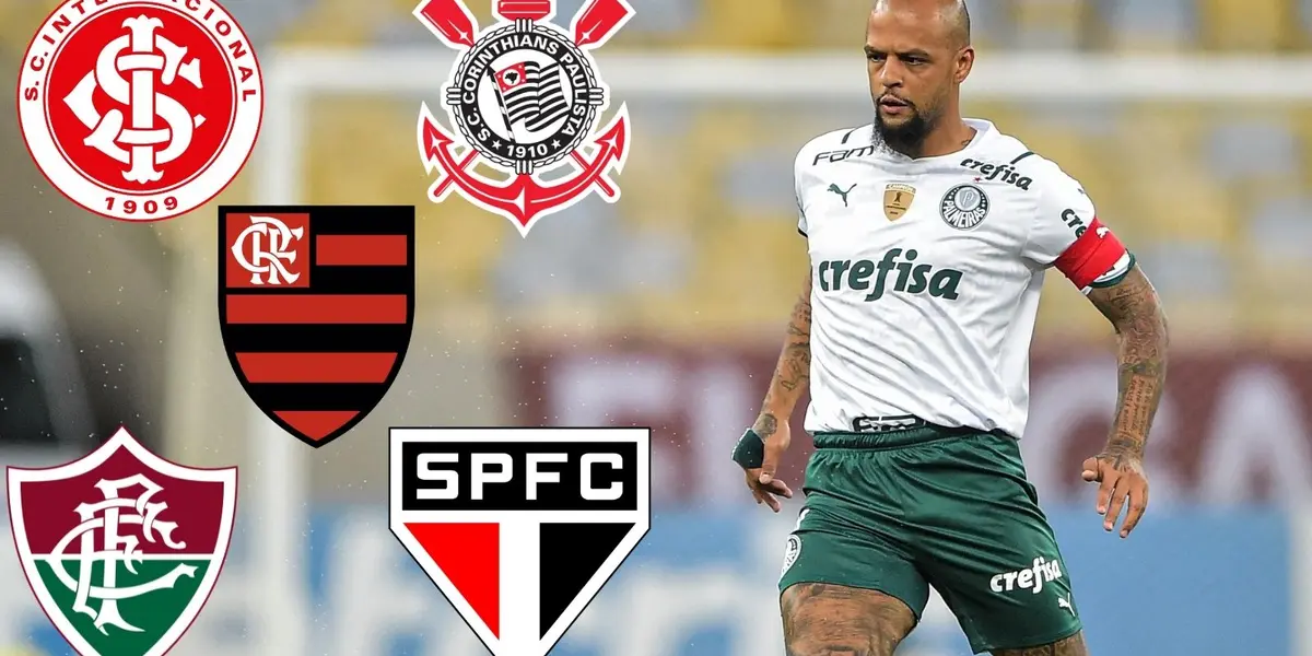Felipe Melo vive seu último mês de contrato com o Palmeiras e tem futuro em jogo após revelar as duas equipes em que jogaria em 2022