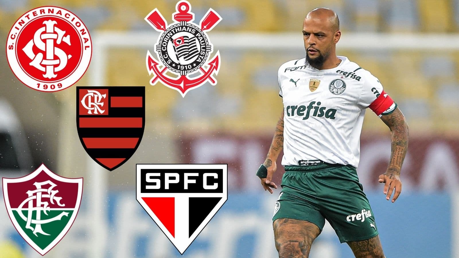 Felipe Melo vive seu último mês de contrato com o Palmeiras e tem futuro em jogo após revelar as duas equipes em que jogaria em 2022