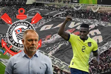Félix Torres aguarda impasse entre Corinthians e Santos Laguna ser resolvido