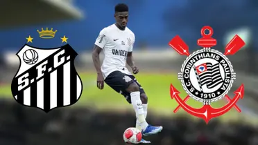 Félix Torres falha no Corinthians e João marca para o Santos