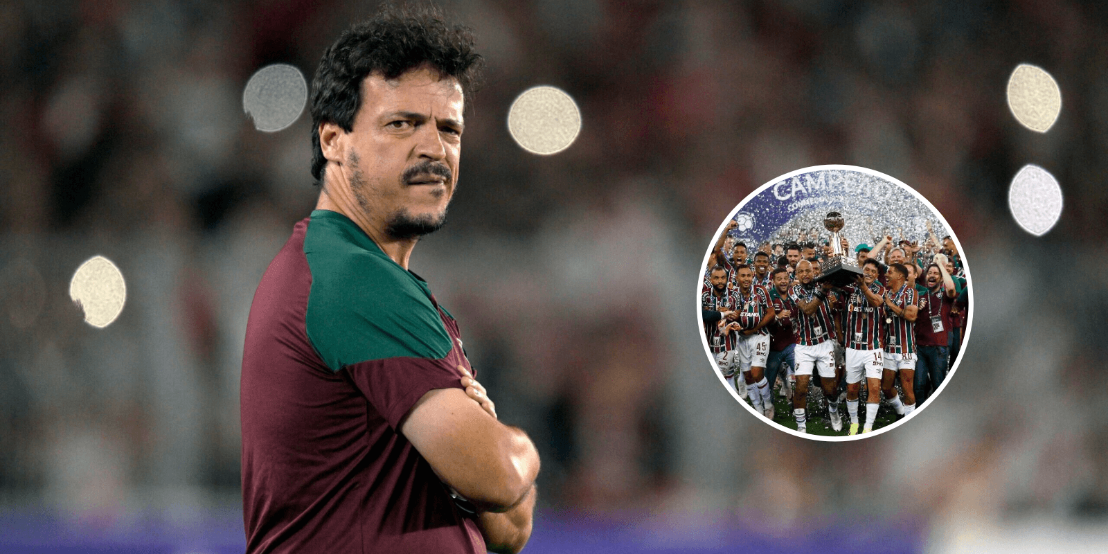 Fernando Diniz recebe apoio após conquista com o Fluminense