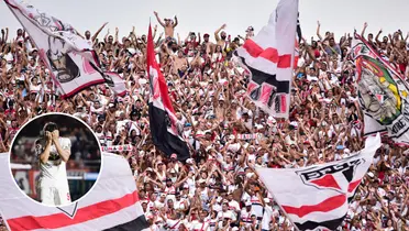 Festa da torcida do São Paulo em partida do clube