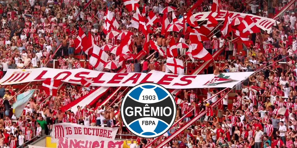 Festa da torcida Estudiantes em partida do clube argentino