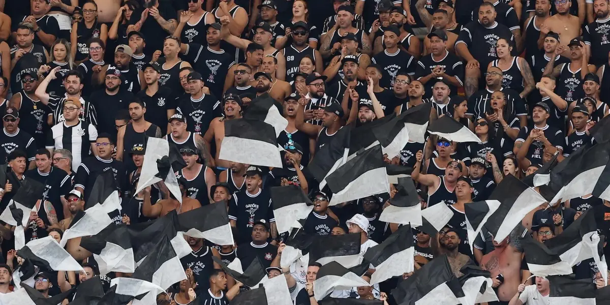 Fiel Torcida durante partida da Supercopa Rei. Foto: Rafael Ribeiro/CBF