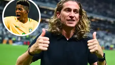 Filipe Luís aprova chegada de Vitão, zagueiro do Internacional