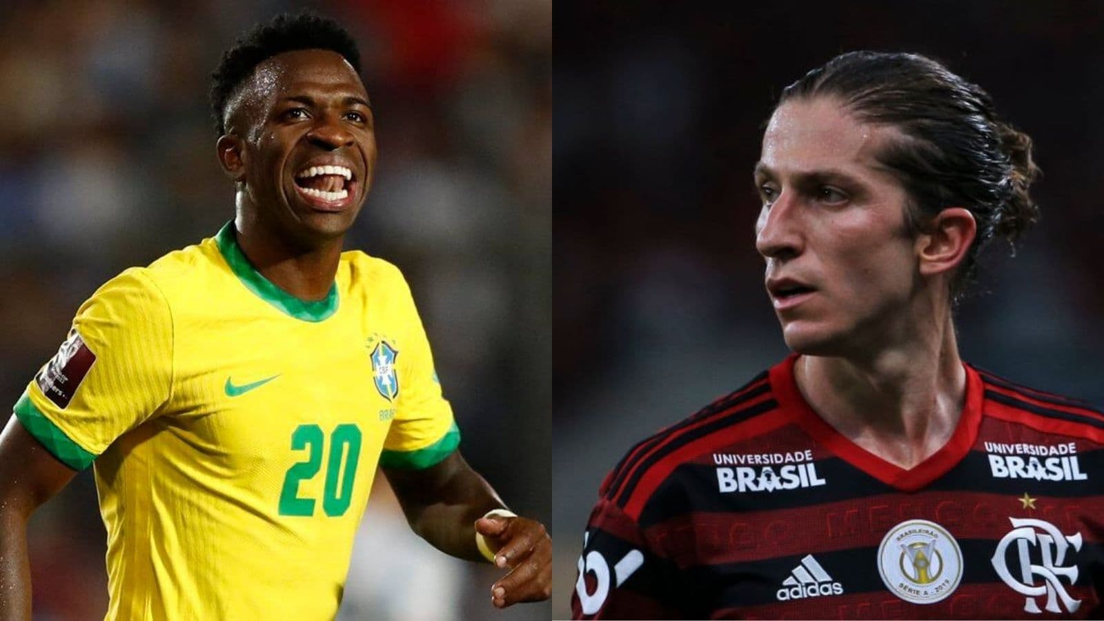Filipe Luís curte as férias luxuosas na Espanha e se surpreendeu com Vinícius Júnior