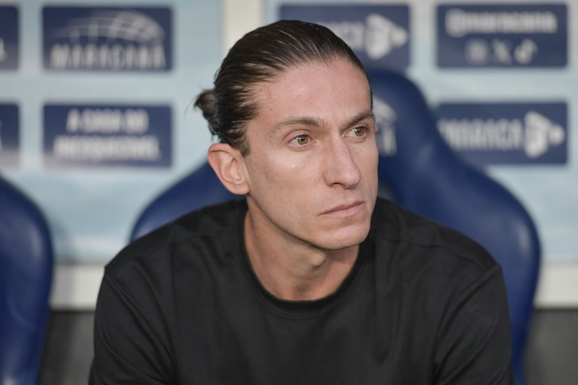 Filipe Luís em ação pelo Flamengo