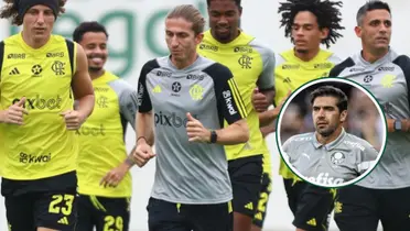 Filipe Luís em destaque pelo Flamengo