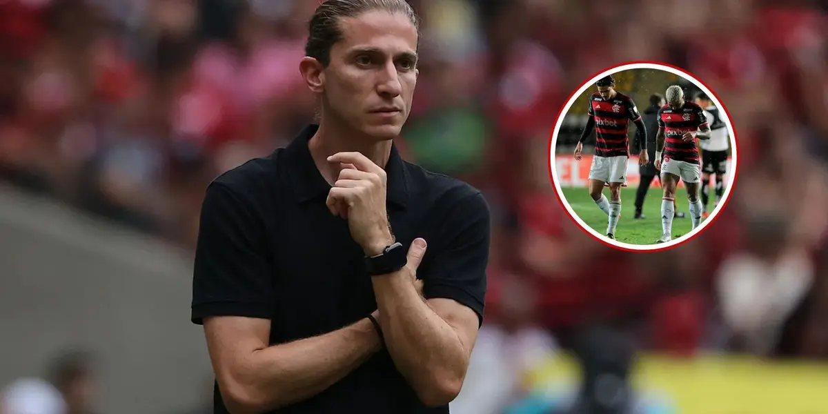 Filipe Luís em destaque pelo Flamengo