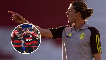 Filipe Luís em destaque pelo Flamengo