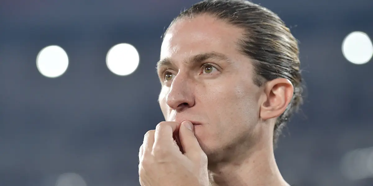 Filipe Luís, técnico do Flamengo.