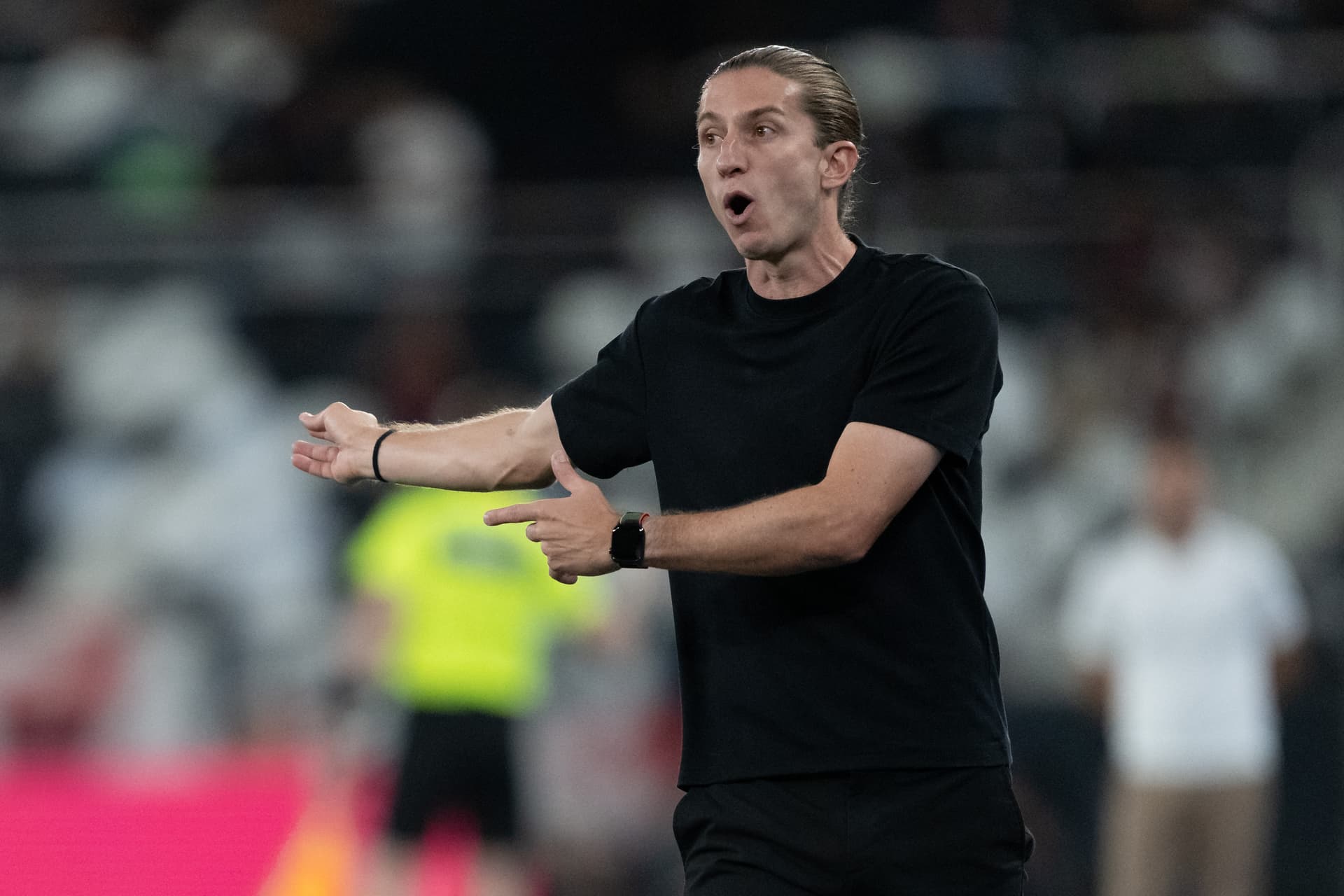 Filipe Luís, técnico do Flamengo