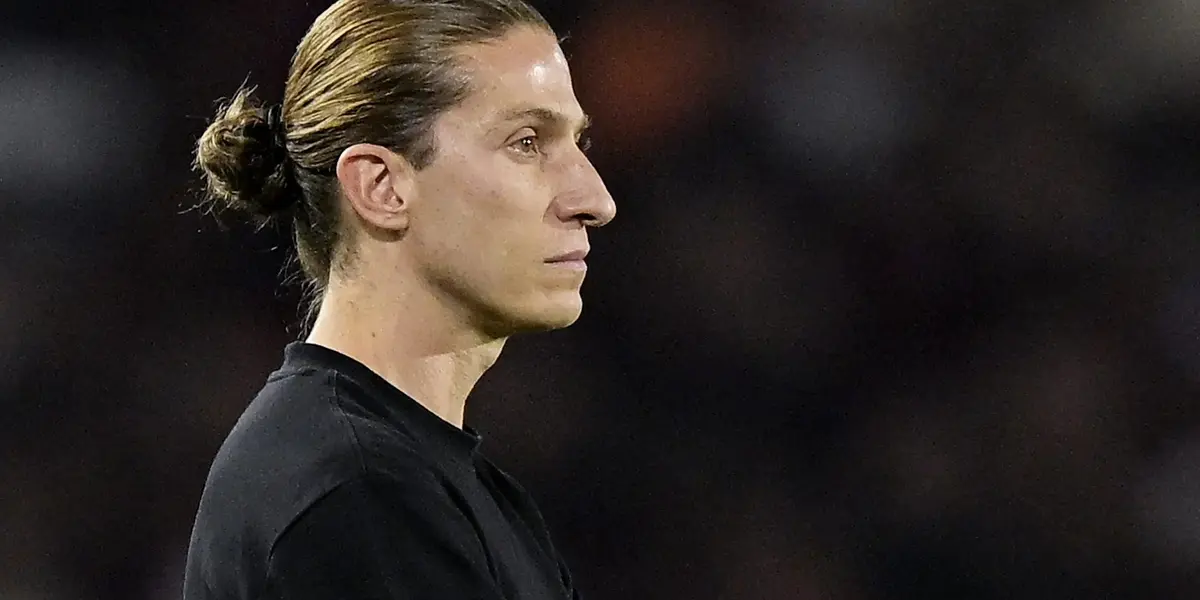 Filipe Luís, técnico do Flamengo. Foto: Alexandre Loureiro/AGIF