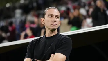 Filipe Luis, técnico do Flamengo. Foto: Imago