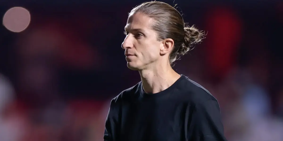 Filipe Luis, tecnico do Flamengo. Foto: Marcello Zambrana/AGIF