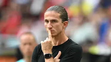 Filipe Luis, técnico do Flamengo. Foto: Patricia de Melo Moreira/AFP