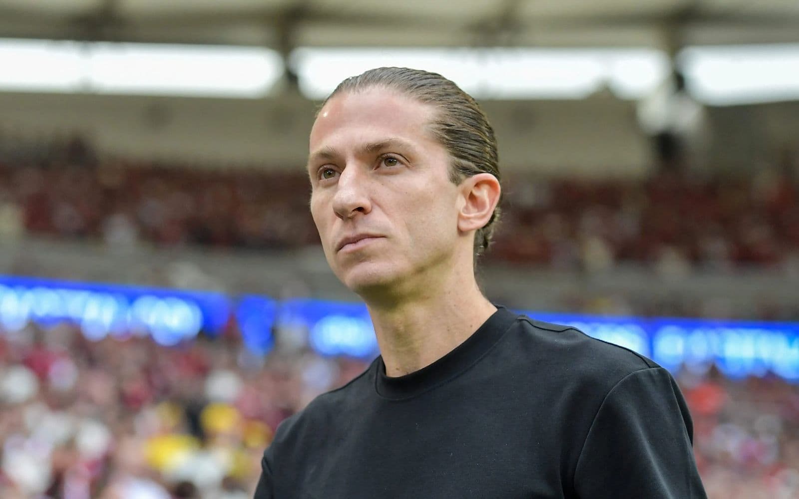 Filipe Luis, treinador do Flamengo. Foto: Gilvan de Souza/Flamengo