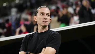 Filipe Luis, treinador do Flamengo. Foto: Imago