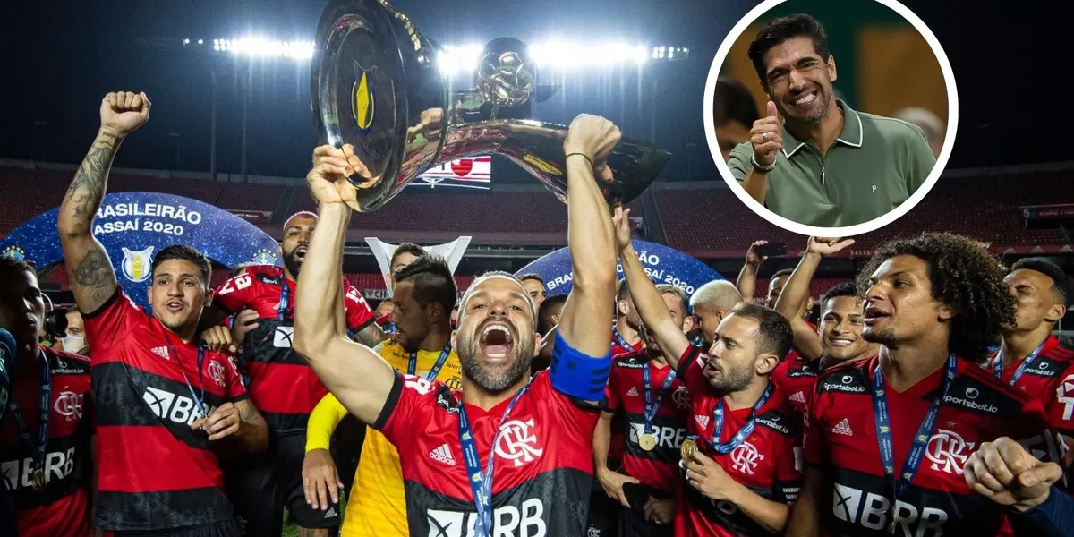 Fla comemora conquista do Brasileirão em 2020