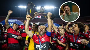 Fla comemora conquista do Brasileirão em 2020