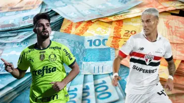 Enquanto Flaco López vale R$ 37 milhões, o valor de Ferreirinha no São Paulo