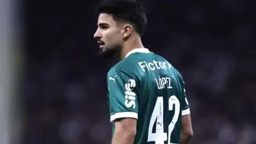 Flaco López em Corinthians x Palmeiras — Foto: Marcello Zambrana/AGIF