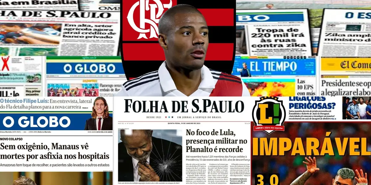 Flamengo acertou a contratação do uruguaio De La Cruz para 2024