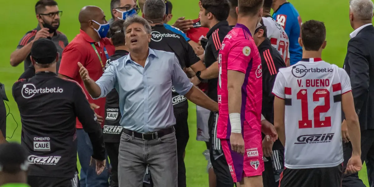 Flamengo atropelou o São Paulo pelo Brasileirão 2021