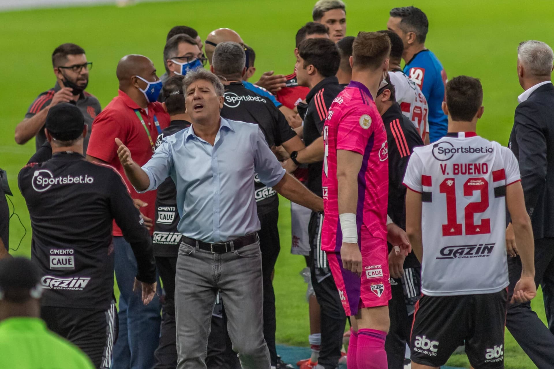 Flamengo atropelou o São Paulo pelo Brasileirão 2021