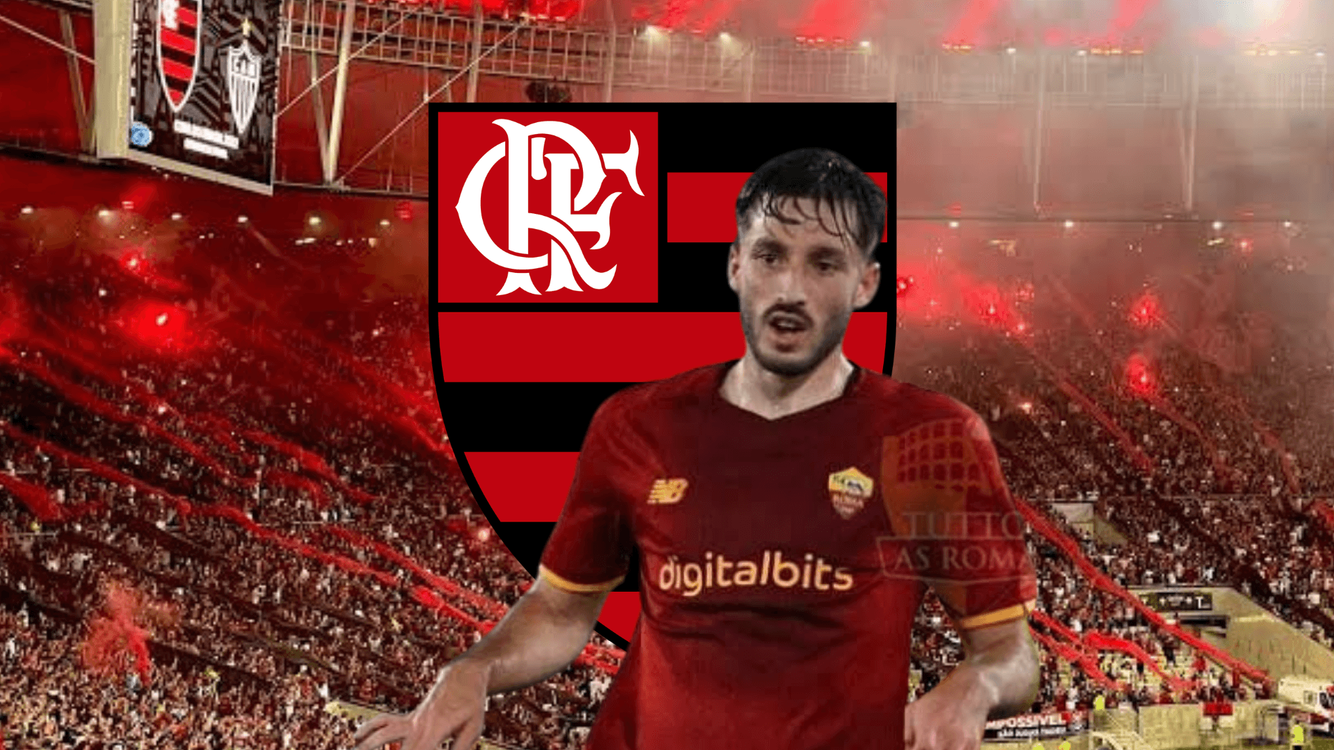 Flamengo chega a um acordo com a Roma por Viña