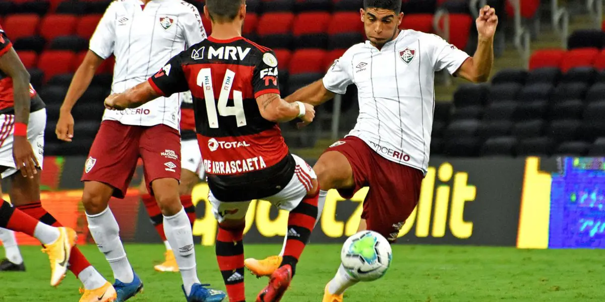 Flamengo e Fluminense, famosos protagonistas do clássico Fla-Flu, empataram neste sábado em 1 a 1 no primeiro duelo pelo título do Campeonato Carioca