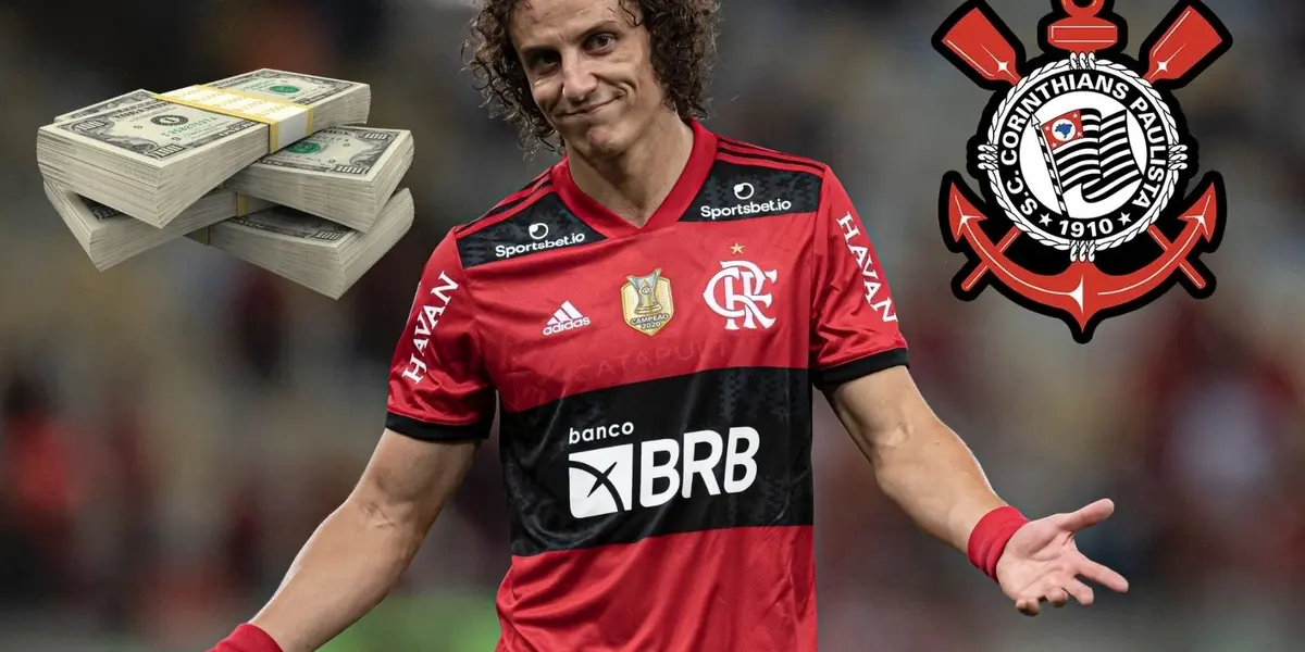 Flamengo enfrenta o Corinthians nesta quarta-feira (17) e David Luiz reencontra seu time de coração nove anos depois