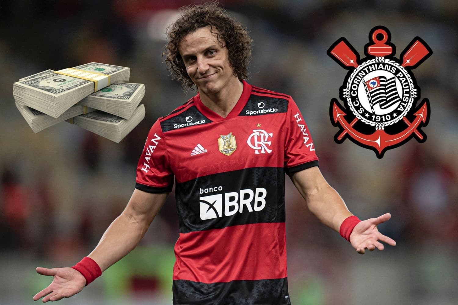 Flamengo enfrenta o Corinthians nesta quarta-feira (17) e David Luiz reencontra seu time de coração nove anos depois