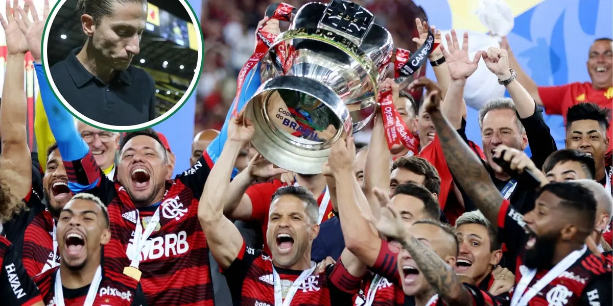 Flamengo festeja conquista da Copa do Brasil