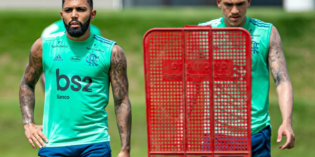 Flamengo ficará três jogos sem Gabriel Barbosa e Pedro tem chance de ouro para despontar de vez como titular do Mengão
