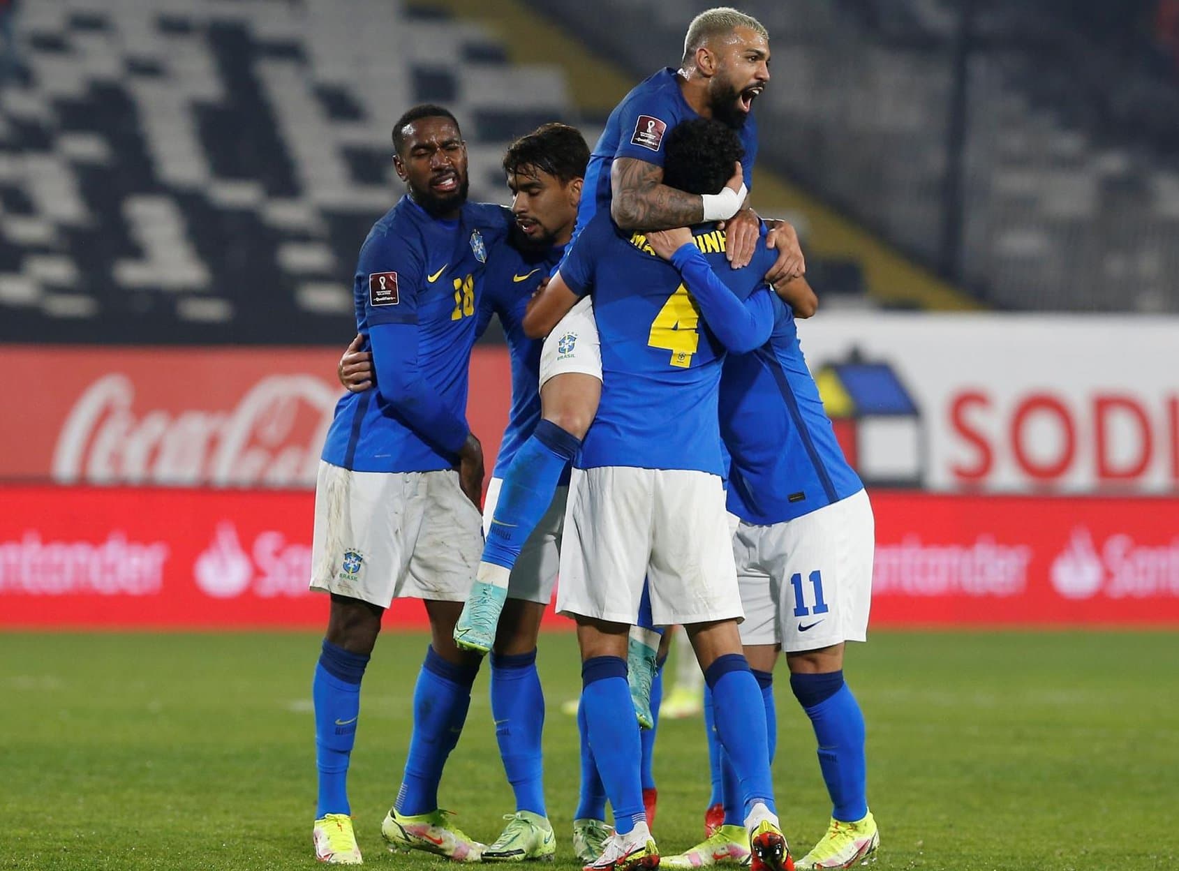 Flamengo foi o time com mais destaque na vitória do Brasil sobre o Chile pelas Eliminatórias para a Copa do Mundo