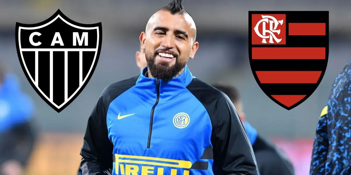 Flamengo ganha concorrente de peso por Arturo Vidal e já não sabe se terá forças e dinheiro para concorrer