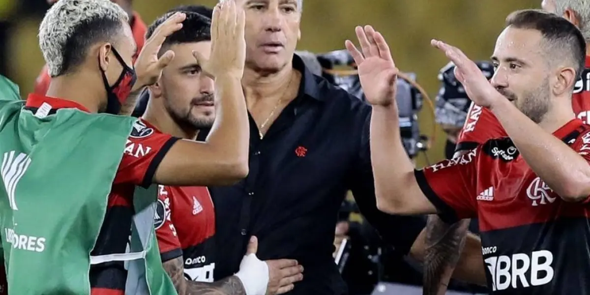 Flamengo tem desfalque para a grande final da Copa Libertadores e pode perder Arrascaeta mesmo longe do Mengão