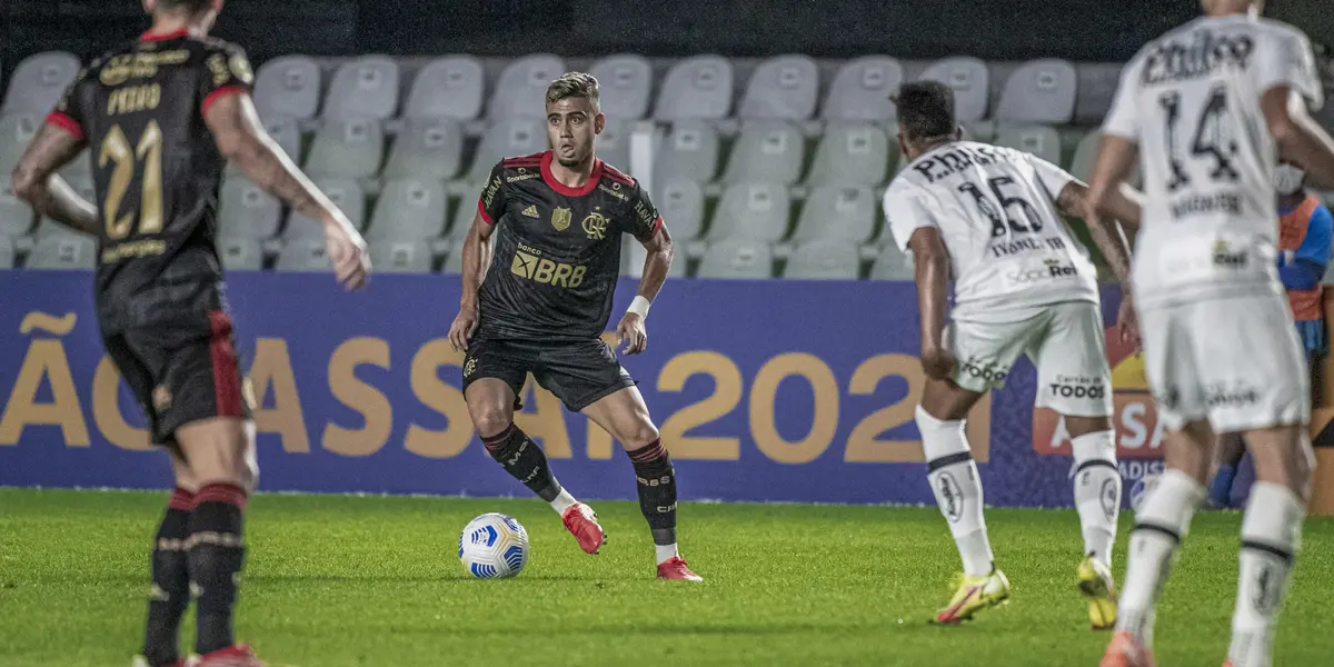 Flamengo ter graves consequências por escalação de Andreas Pereira em sua estreia no mês de agosto